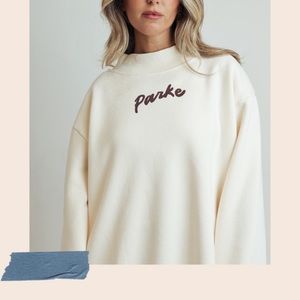 PARKE Resort Mockneck sweatshirt